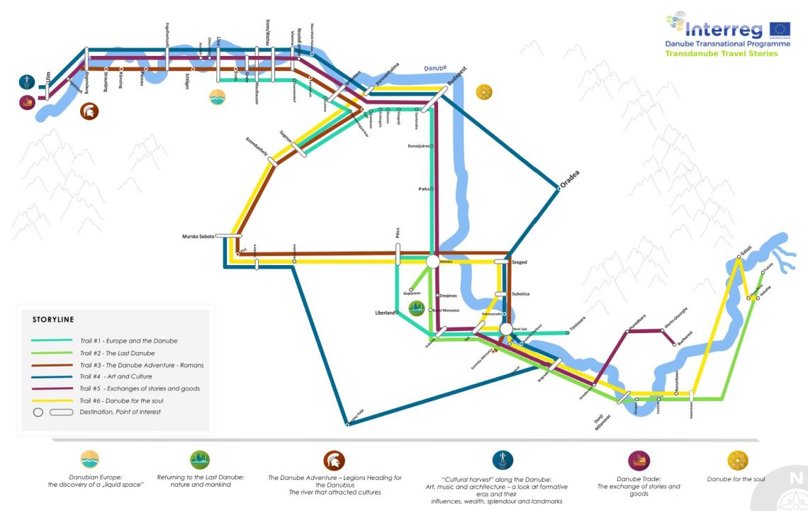 Infographic train routes