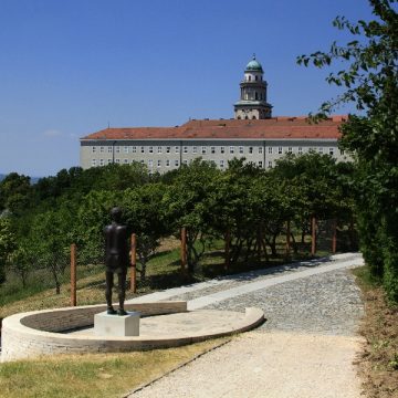 Pannonhalma Abtei Stadt Donau Ungarn